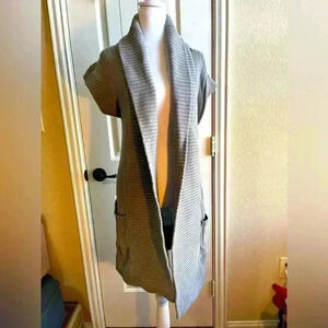 Mossimo gray knit long sweater